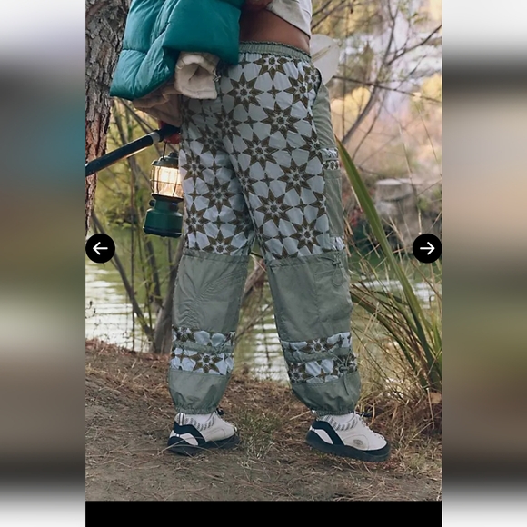 Free People Mountaineer Pant Sage Stone Combo - Picture 5 of 15